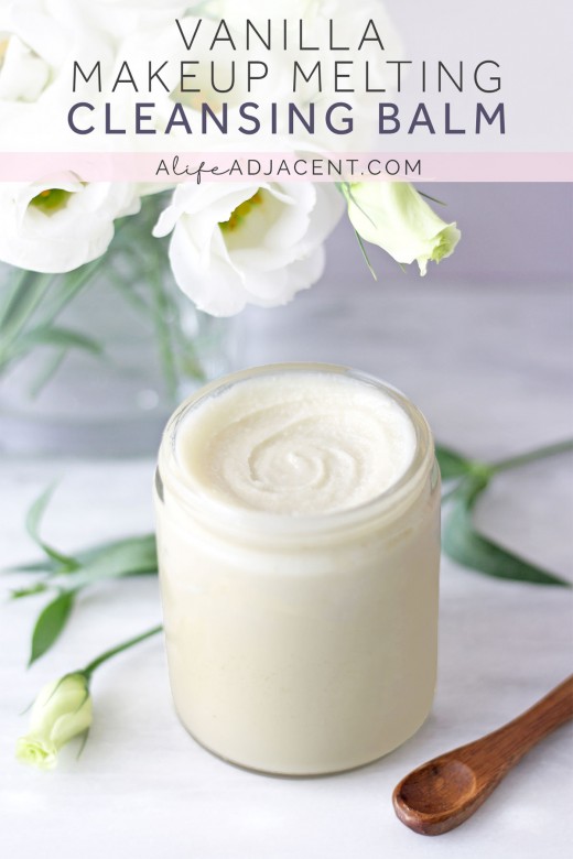 DIY cleansing balm for removing makeup