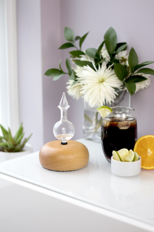 Cola diffuser recipe with lime and sweet orange essential oils