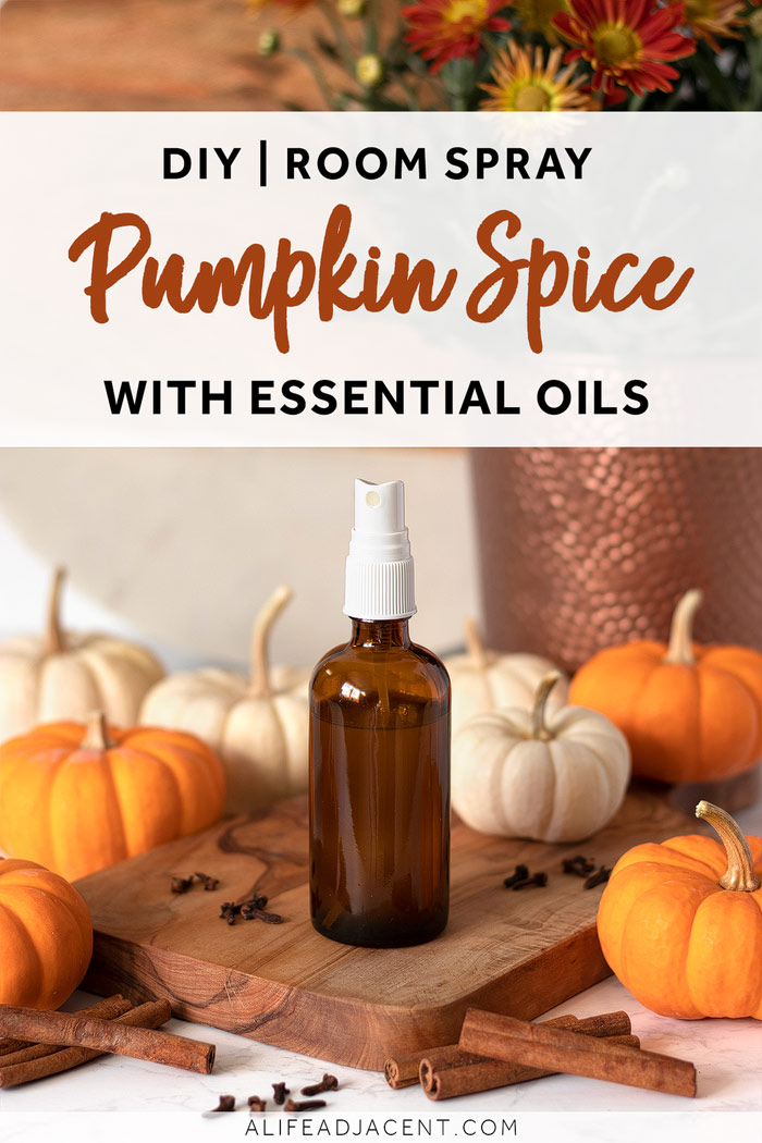 Homemade Room Spray With Essential Oils Vodka 8 Recipes A Life   Diy Pumpkin Spice Room Spray 