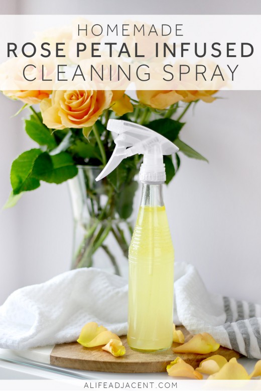 Homemade cleaning spray