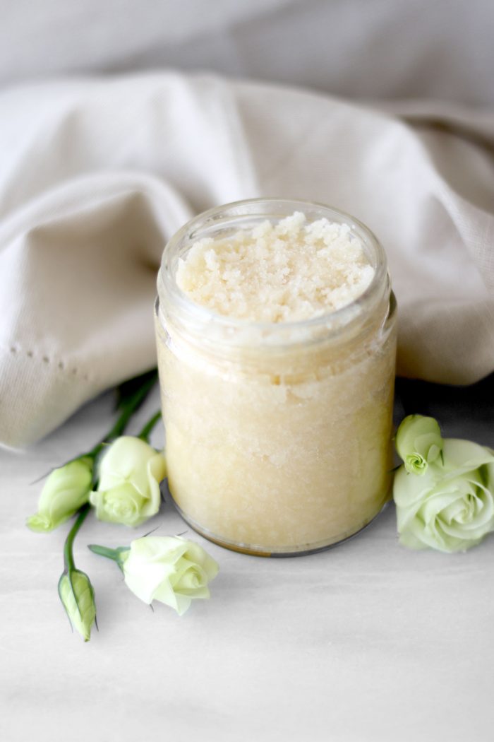 DIY Rosemary Mint Sugar Scrub with Camellia Oil A Life Adjacent