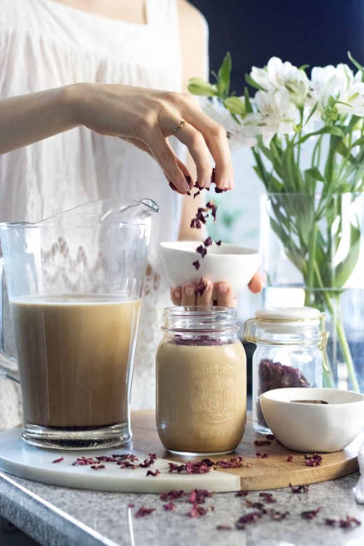 Maple Rose Iced Latte, Recipe