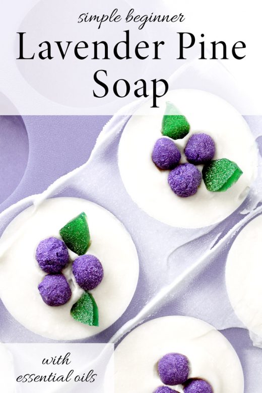 Easy beginner cold process soap recipe