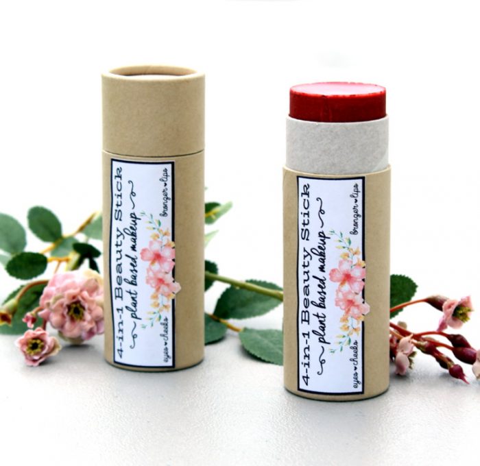 DIY rose cream beauty stick