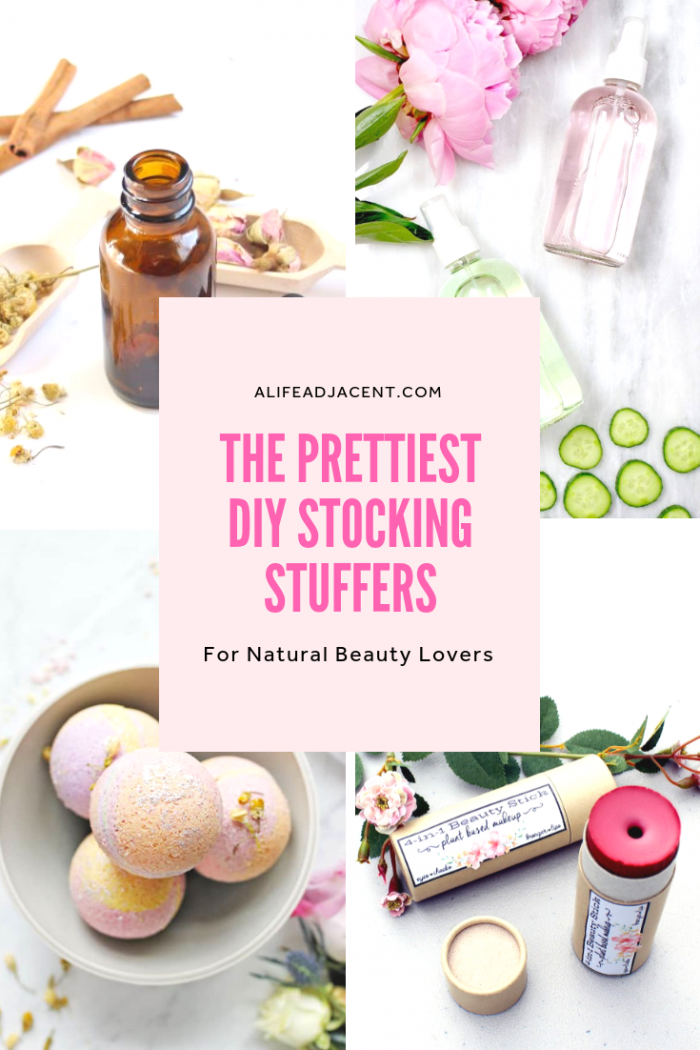 Homemade natural beauty stocking stuffers