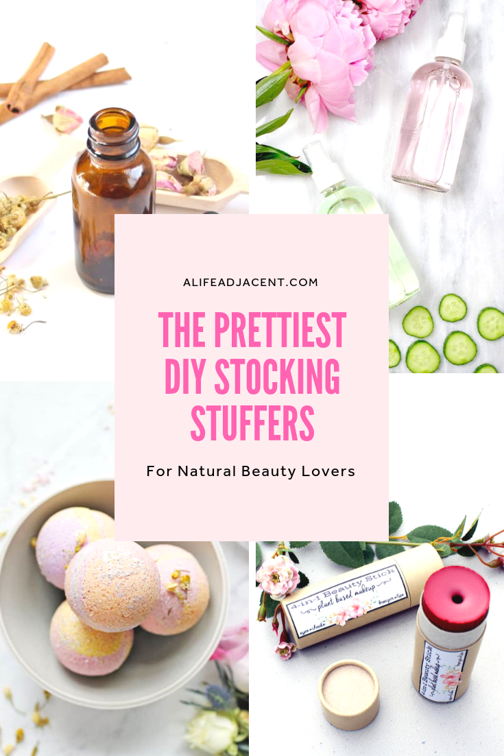 The prettiest DIY natural beauty stocking stuffers