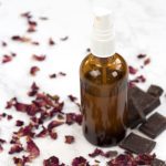 DIY chocolate rose room spray with essential oils