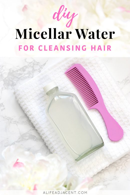 Micellar water for hair