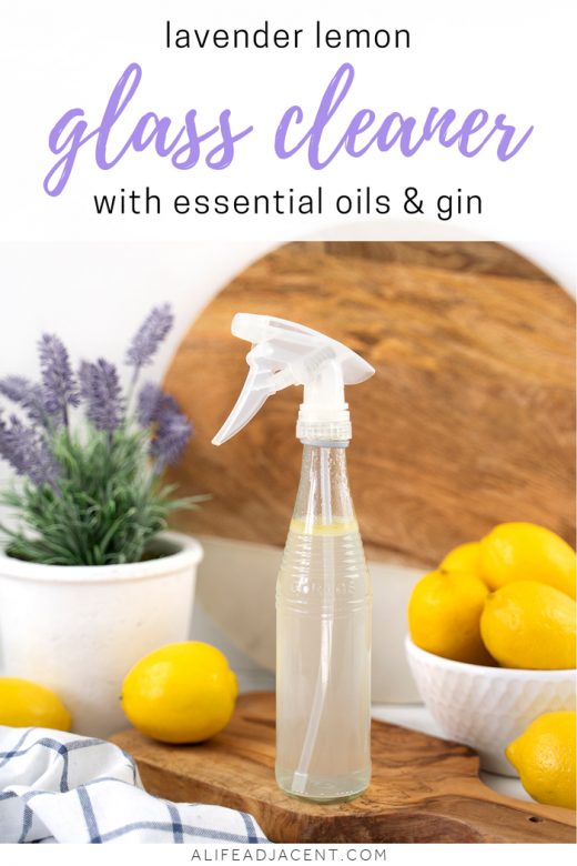 DIY glass cleaner without rubbing alcohol