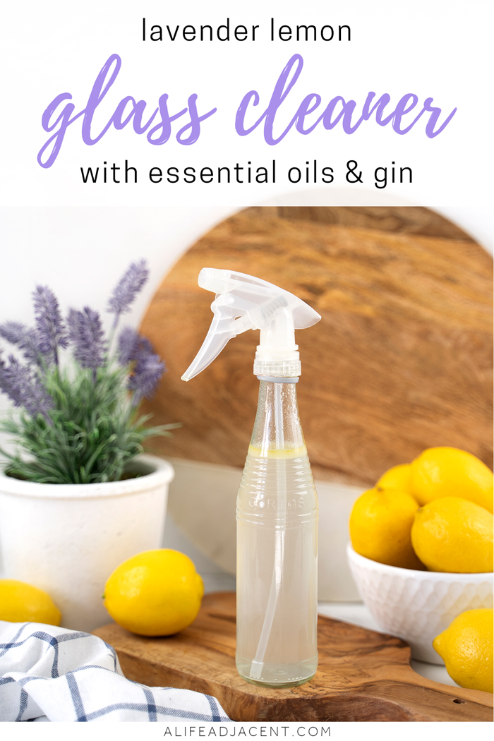 DIY Lavender Lemon Glass Cleaner Without Rubbing Alcohol A Life Adjacent   Diy Glass Cleaner 