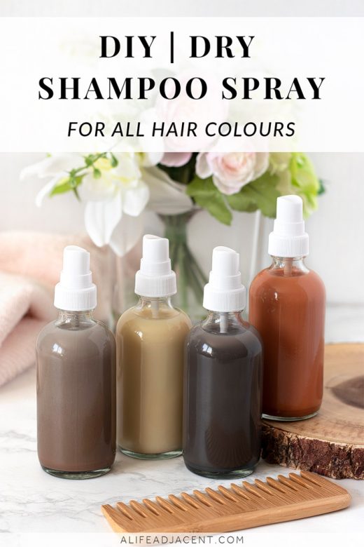 Dry shampoo spray for all hair colours