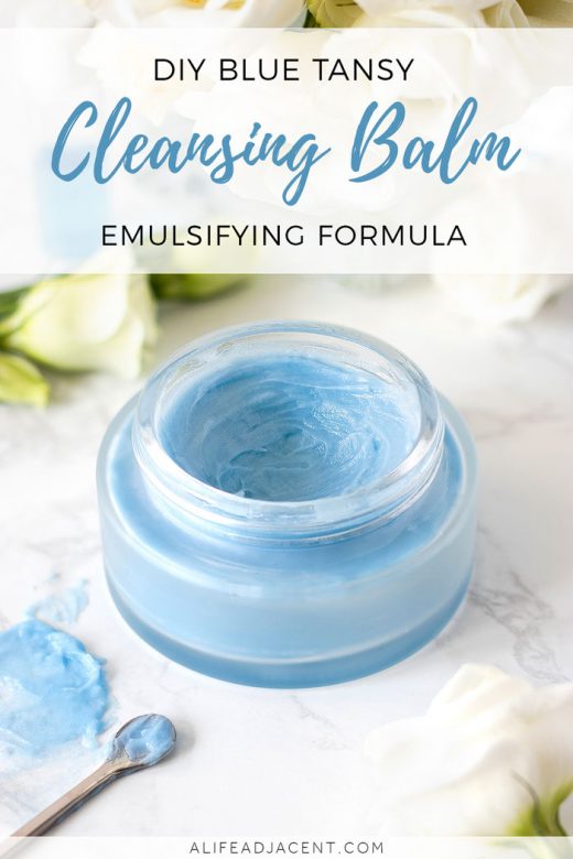 DIY emulsifying cleansing balm