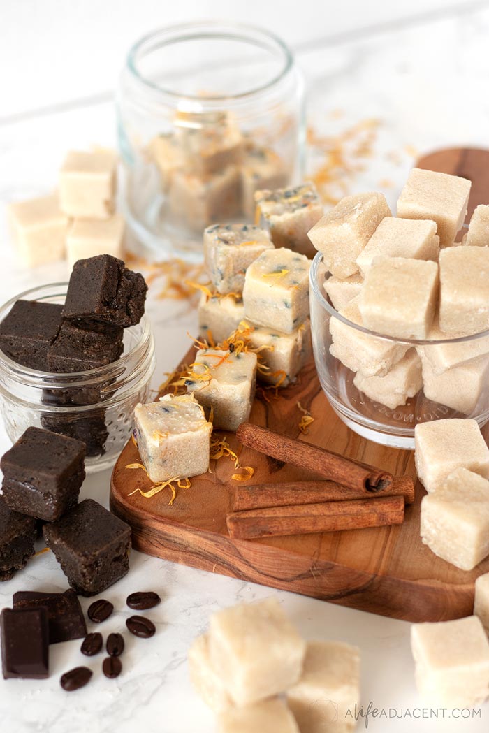 DIY Sugar Scrub Cubes (3 Recipes for Fall) A Life Adjacent