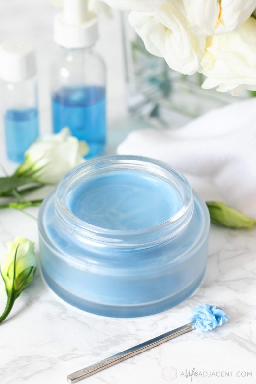 Homemade cleansing balm with emulsifier