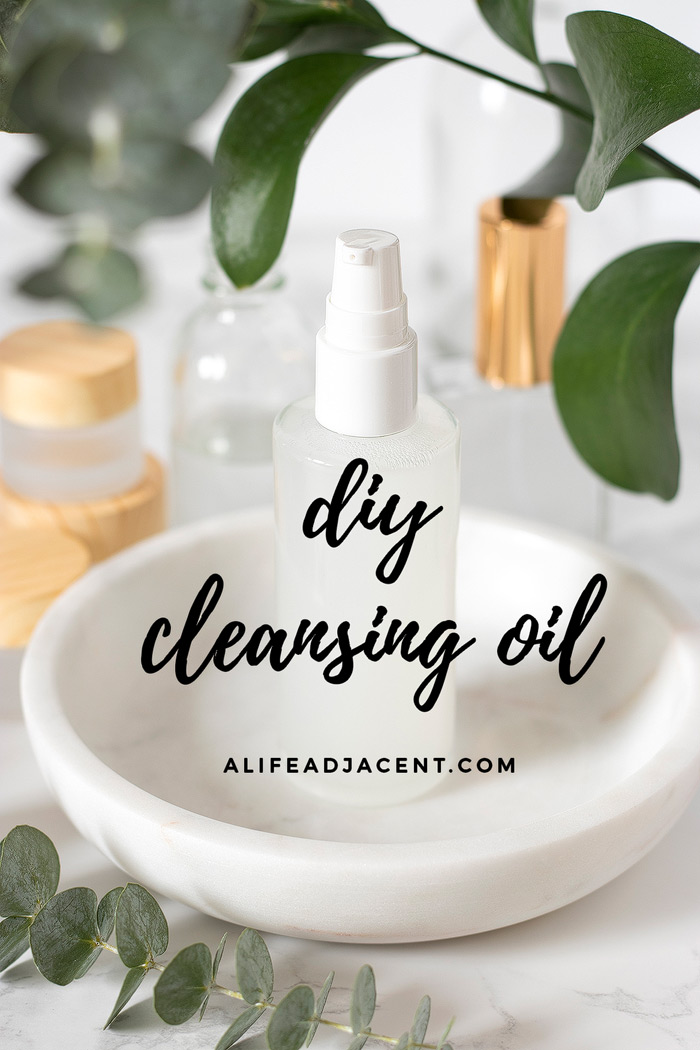 2Ingredient DIY Cleansing Oil with Emulsifier A Life Adjacent