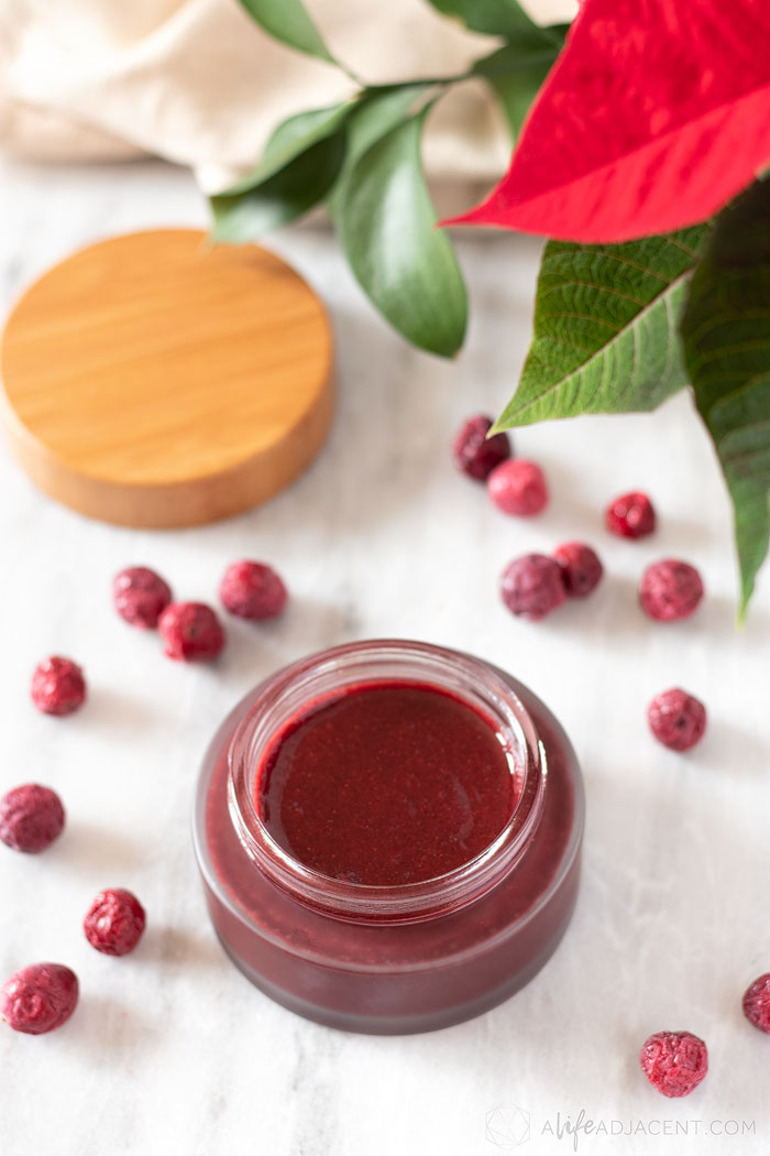 Gentle DIY Cranberry Face Scrub for Sensitive Skin A Life Adjacent
