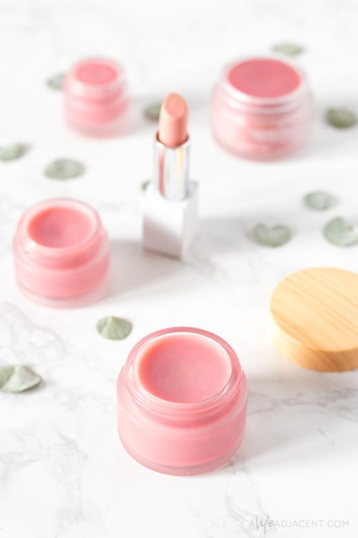 Diy Tinted Lip Balm With Old Lipstick A Life Adjacent - Diy Lip Balm Without Wax Or Petroleum Jelly