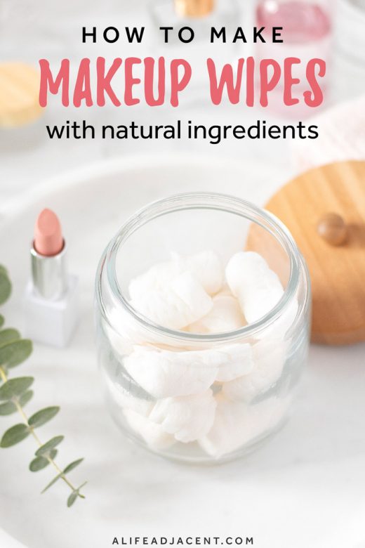 Naturliga DIY-servetter för makeupborttagning med naturliga ingredienser