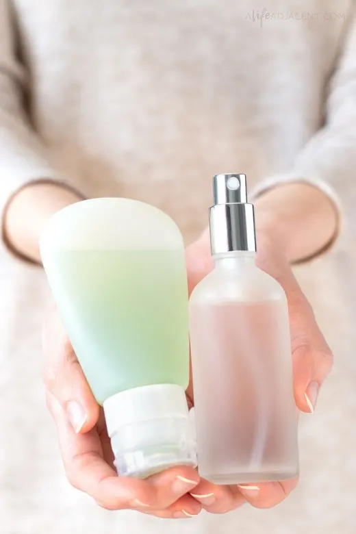 Diy Hand Sanitizer With Vodka 2 Ways Spray Or Gel A Life Adjacent