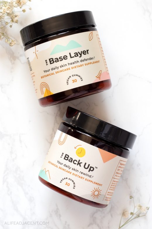 Sundaily skincare supplements – The Back Up and The Base Layer