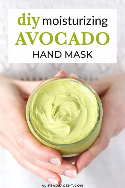 DIY moisturizing hand mask