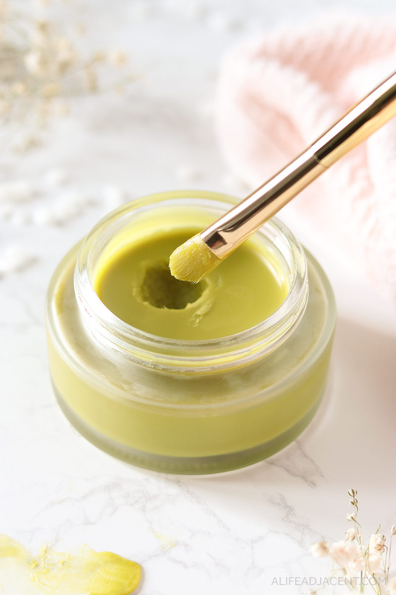 Green tea overnight mask DIY