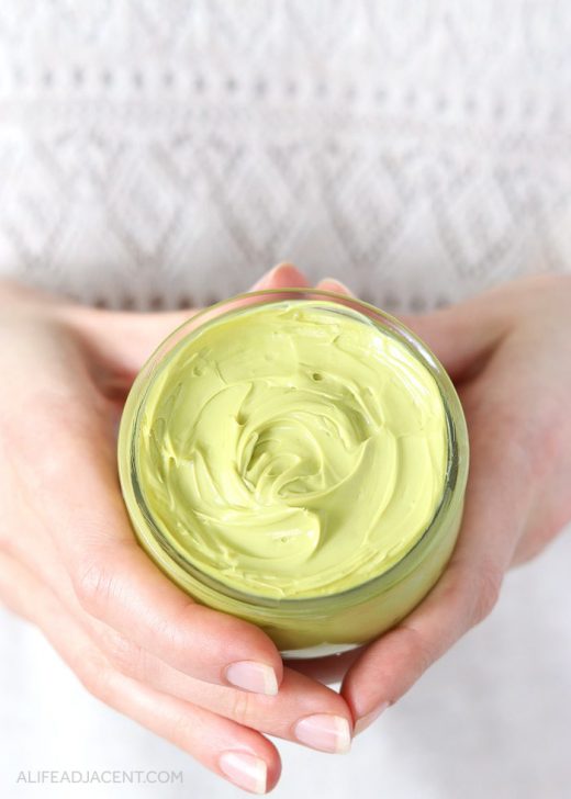 Moisturizing homemade hand mask for dry, cracked hands