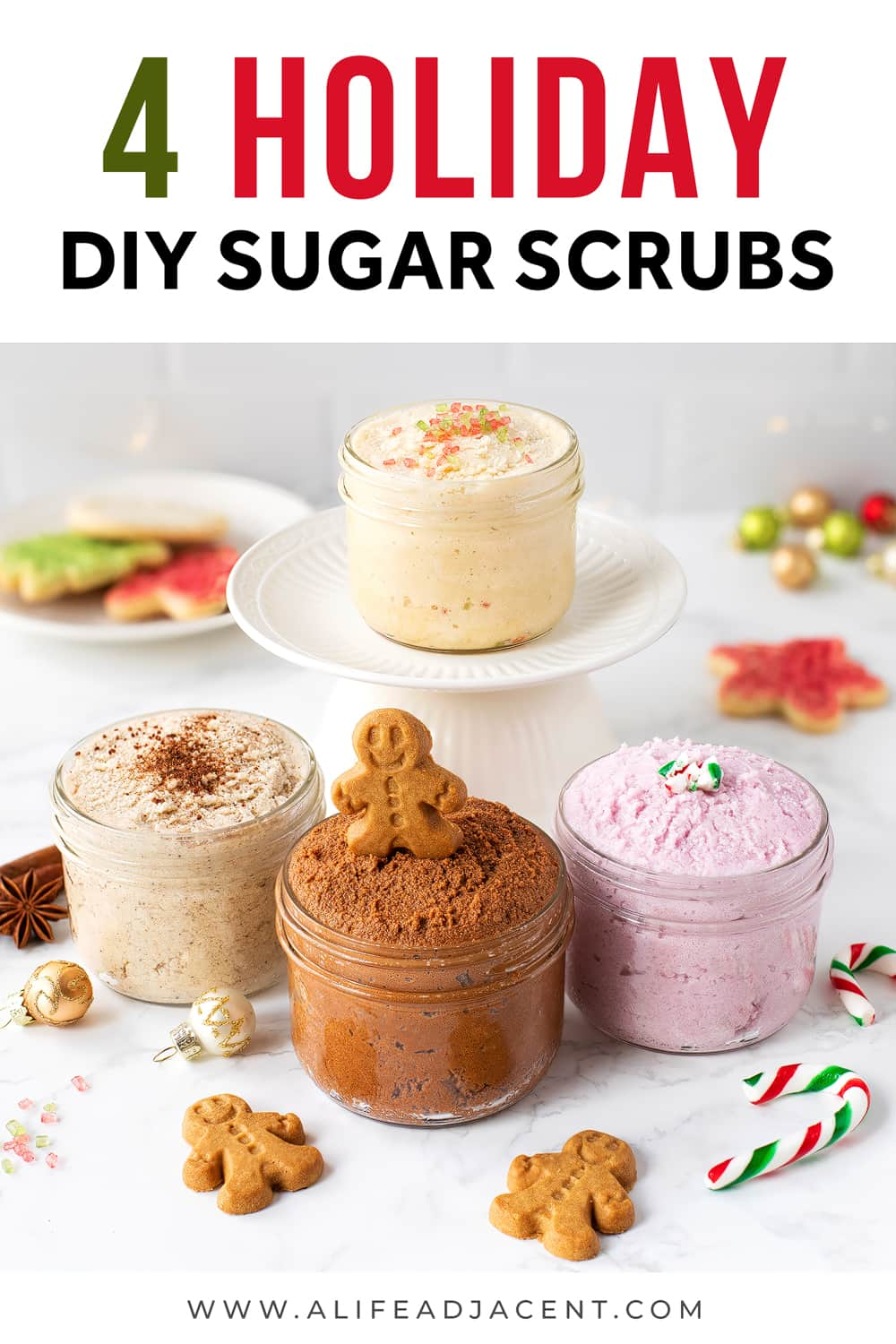 4 DIY Holiday Sugar Scrub Recipes - A Life Adjacent