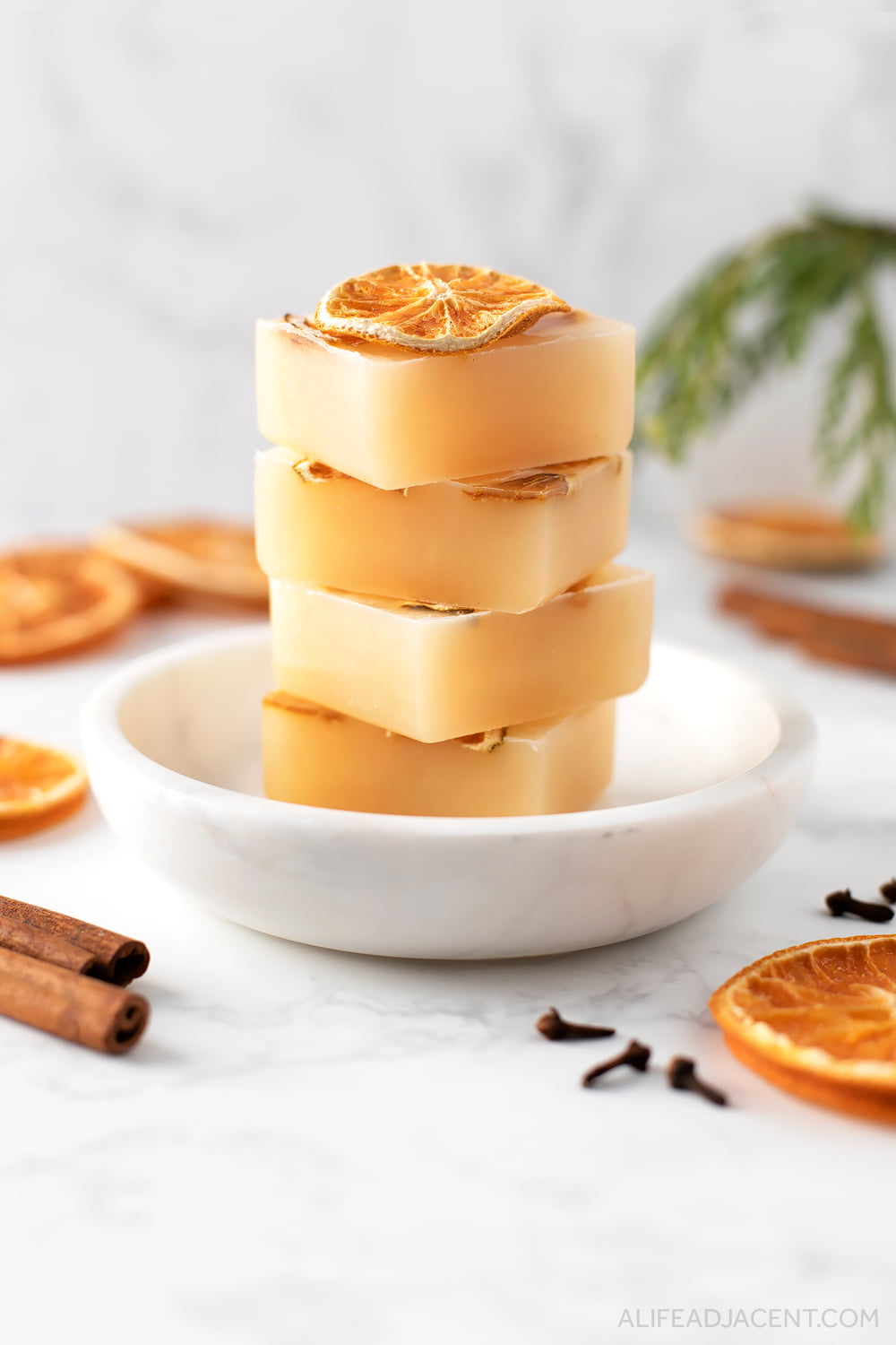 DIY Christmas soap for gifts