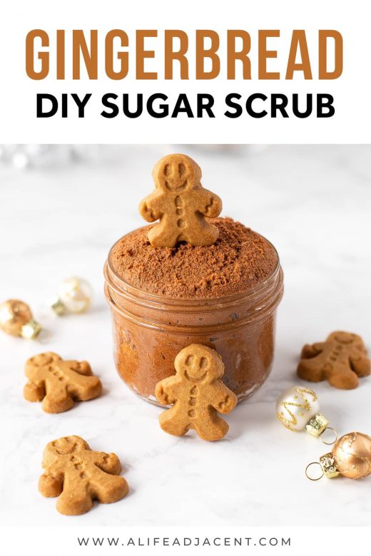 Gingerbread DIY sugar scrub