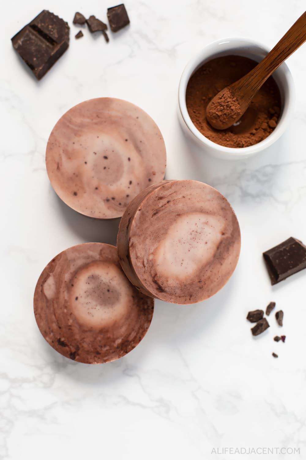 Hot cocoa soap