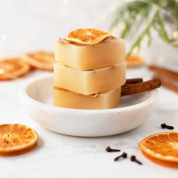 DIY Christmas soap