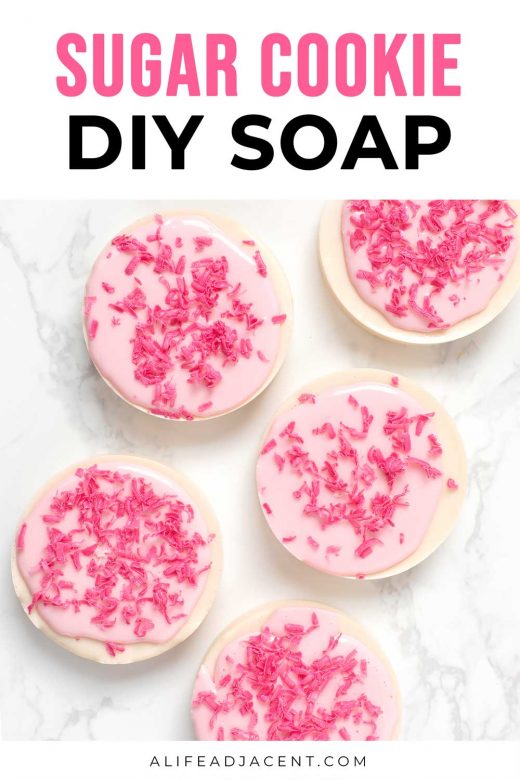 DIY sugar cookie soap