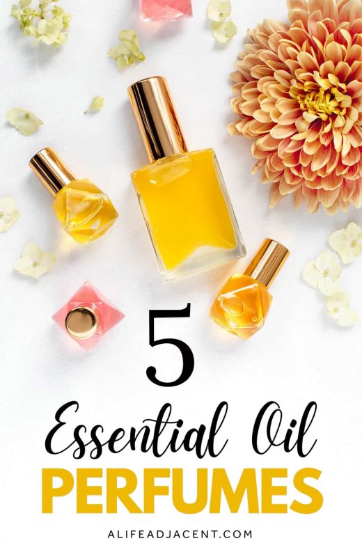 DIY essential oil perfumes.