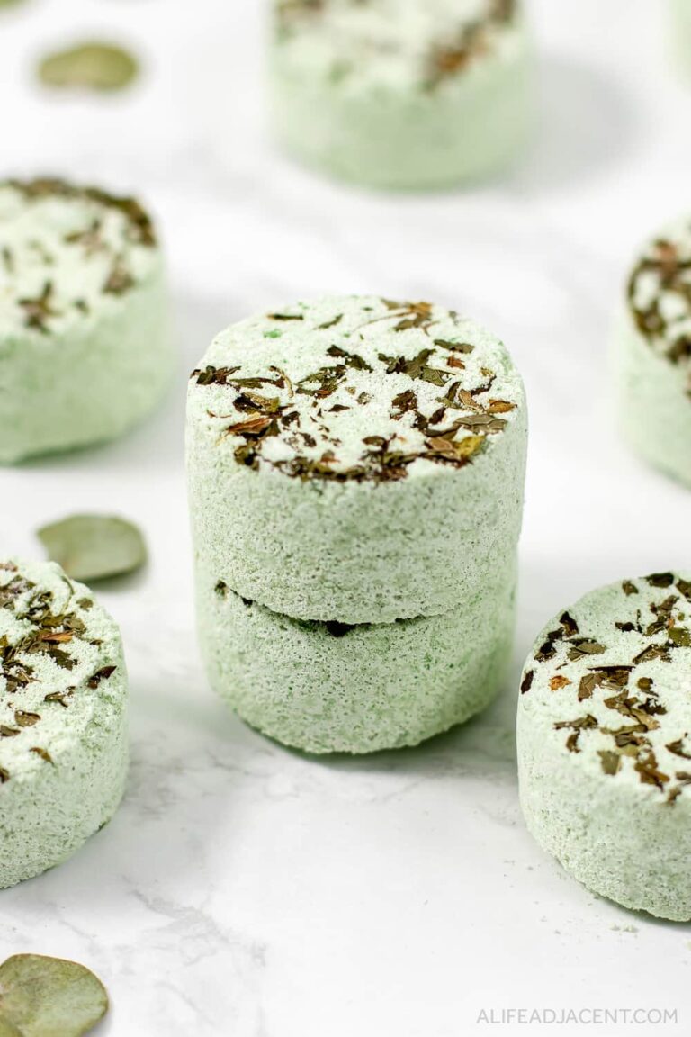 DIY Shower Melts for Colds & Congestion (Eucalyptus Shower Steamers