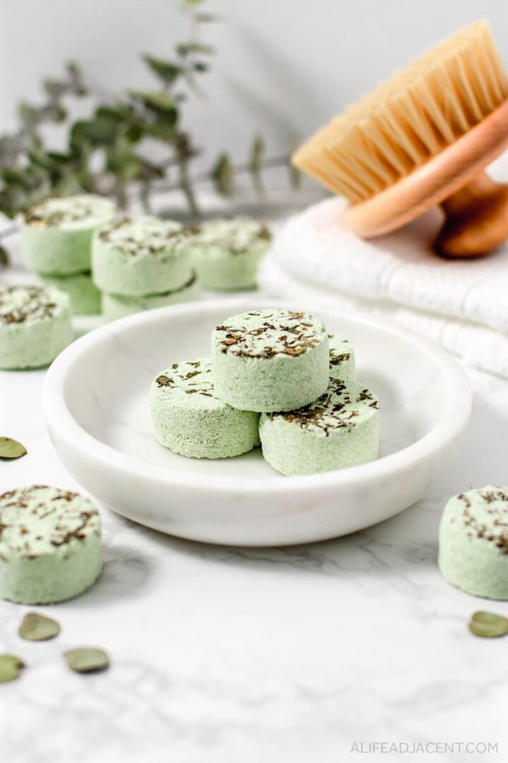 DIY Shower Melts for Colds & Congestion (Eucalyptus Shower Steamers) A Life Adjacent