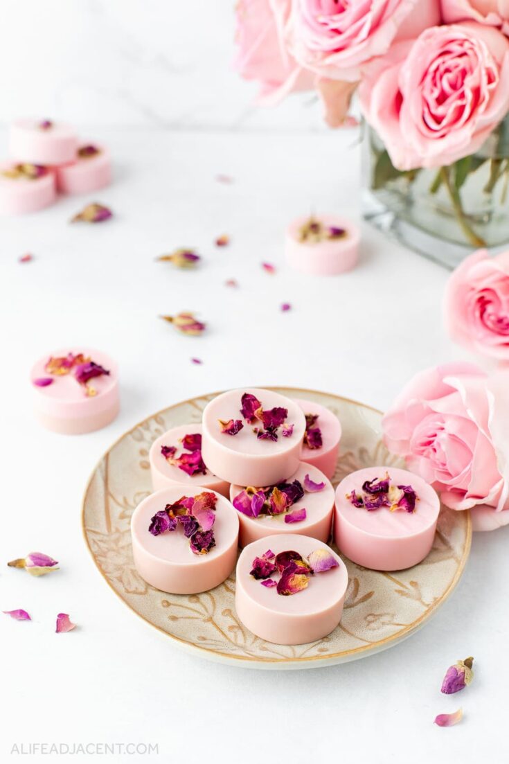 Diy Rose Soap Melt And Pour Soap Recipes A Life Adjacent