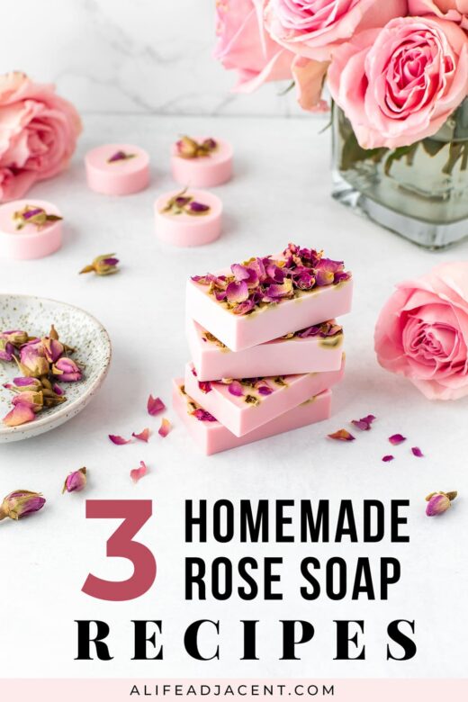 3 Homemade Rose Soap Recipes
