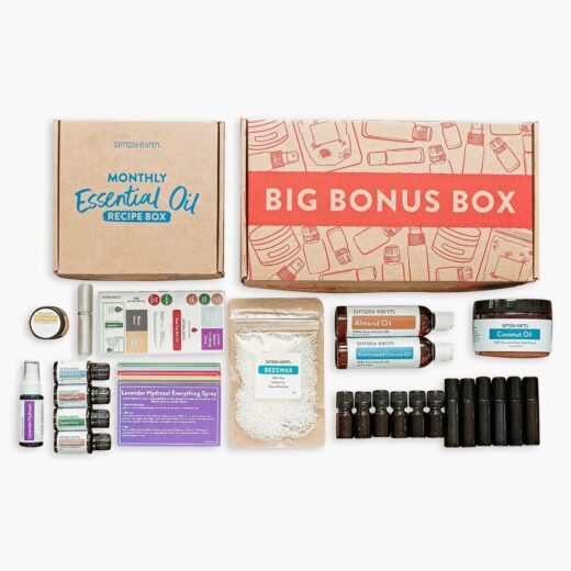 Simply Earth Big Bonus Box contents.