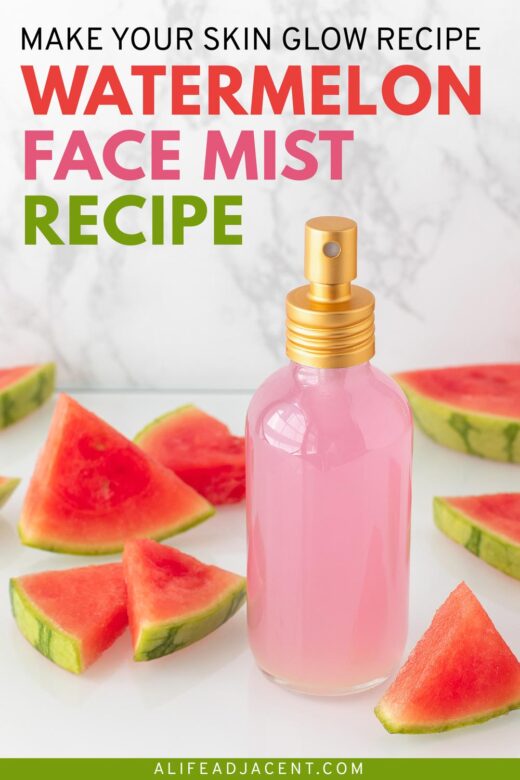 DIY Watermelon Face Mist – make your skin glow recipe.