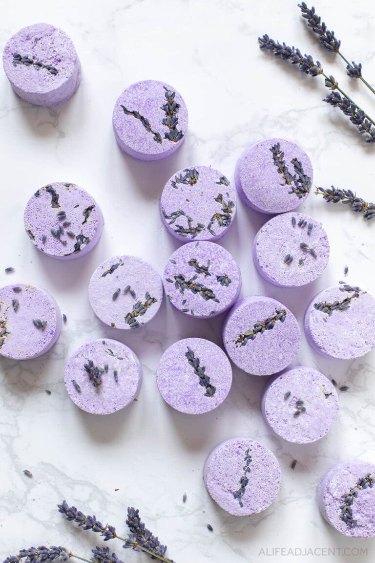 Diy Lavender Shower Steamers For Aromatherapy A Life Adjacent