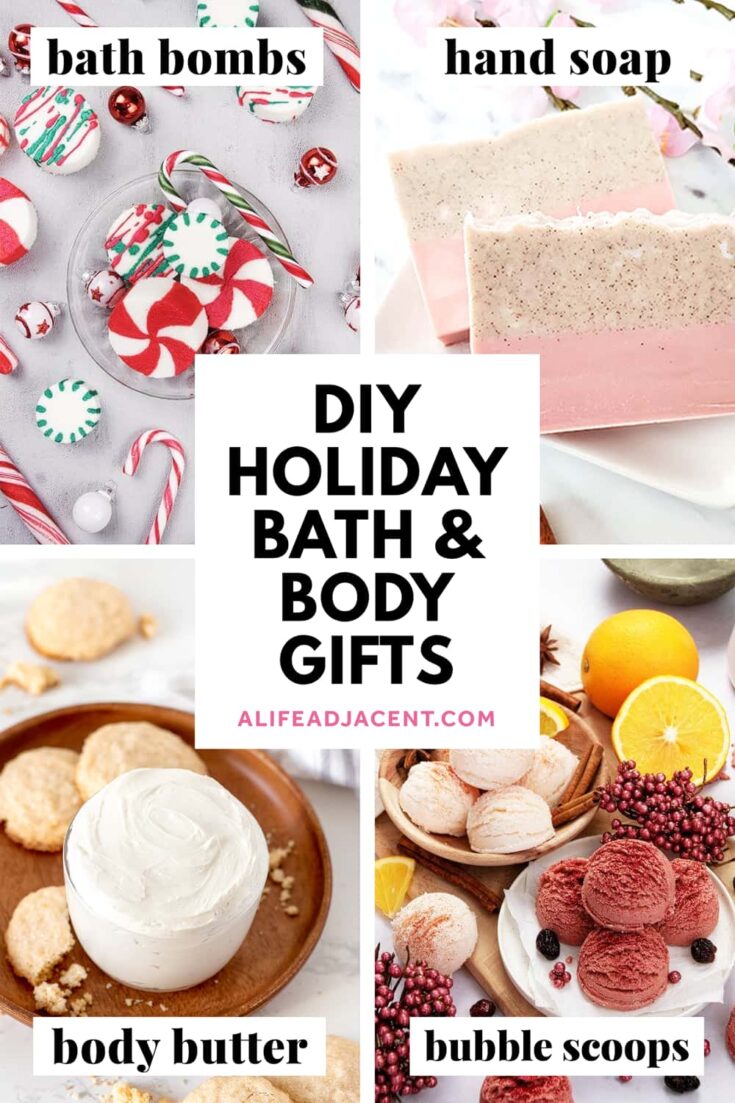 10 Natural DIY Bath and Body Gifts for The Holidays - A Life Adjacent