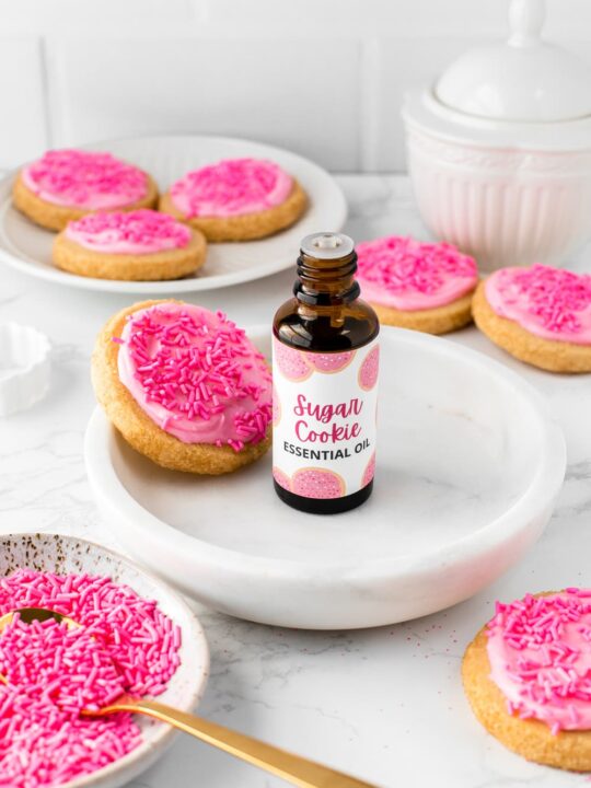 DIY sugar cookie essential oil.