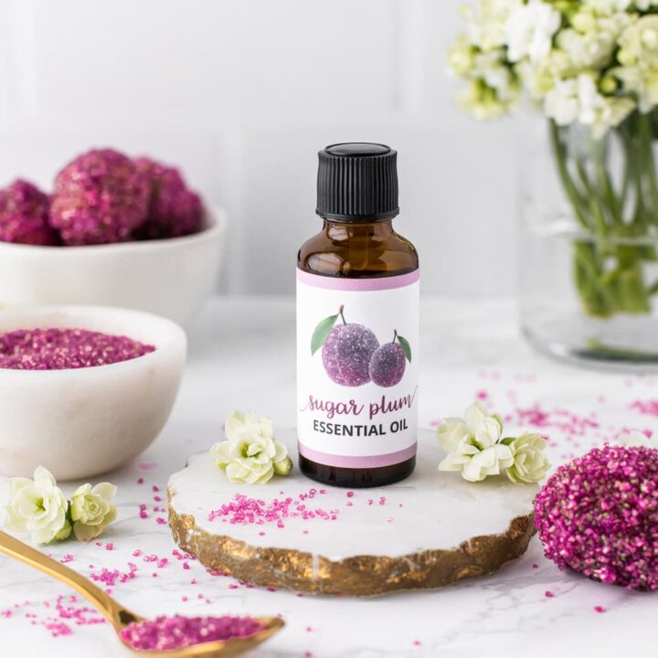 Sugar plum essential oil blend.