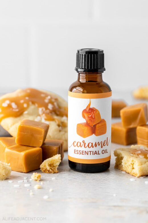 Caramel cookie essential oil blend