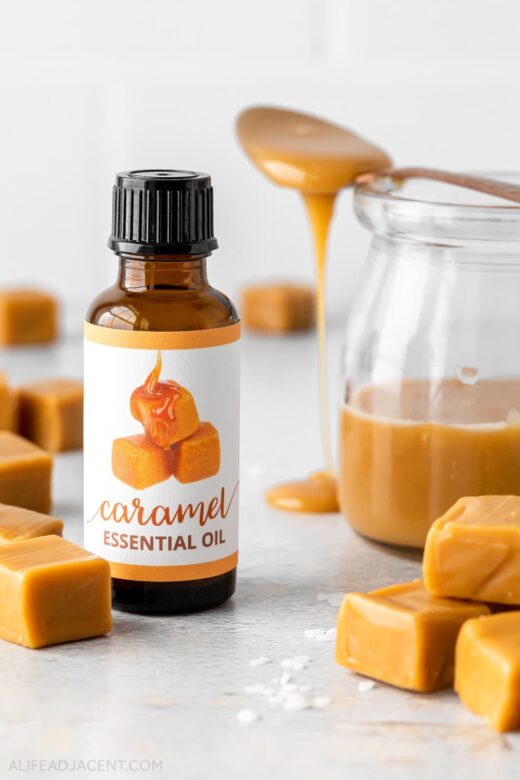 Caramel scented essential oil