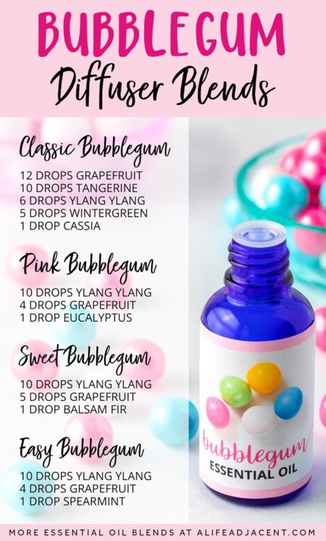 Bubblegum Diffuser Blend – 4 candy diffuser blends