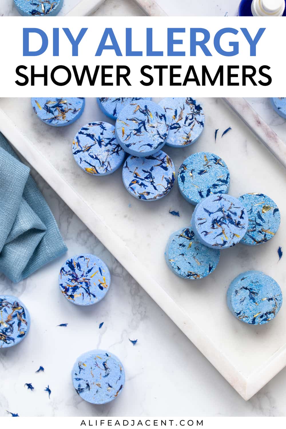 Allergy Shower Steamers DIY
