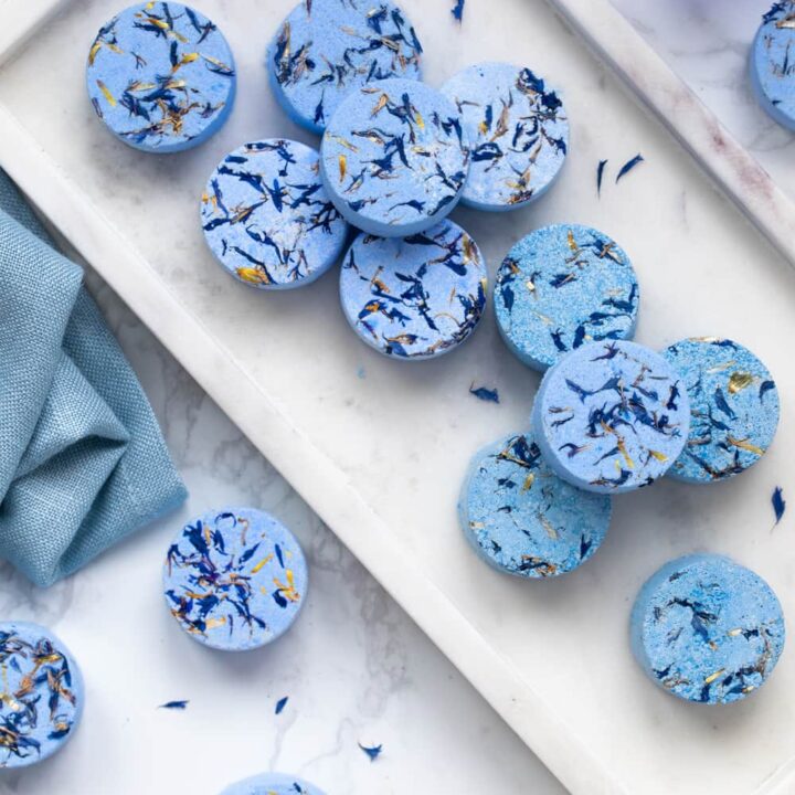 DIY shower steamers for allergies.