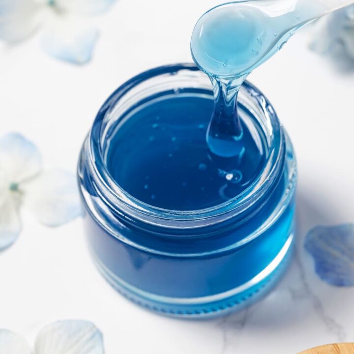 DIY Blue Tansy Face Mask-image